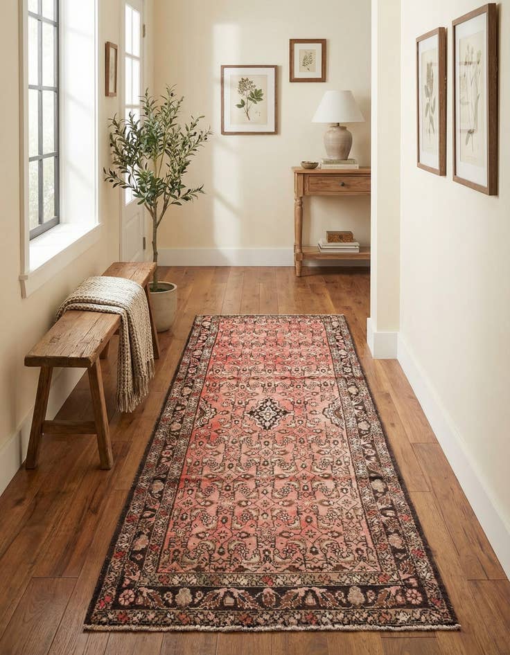 Detail image of 4' x 6' 3  Hand Knotted Ultra Vintage Persian Wool Rug