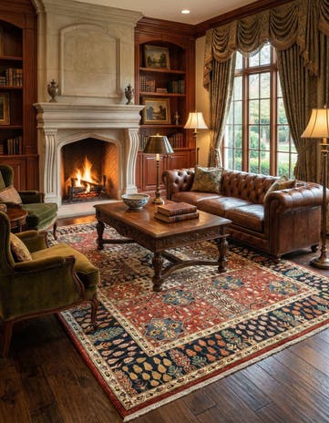 5' 8 x 7' 10 Hand Knotted Ariana Ziegler Rug