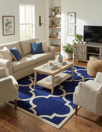 6' x 9' Lattice Rug