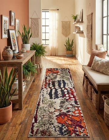 2' 7 x 12' Washable Haerfest Runner Rug
