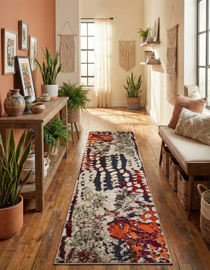 2' 7 x 12' Washable Haerfest Runner Rug