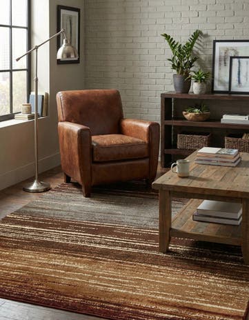 Beige Cafe Square Rug