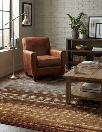Beige Cafe Square Rug