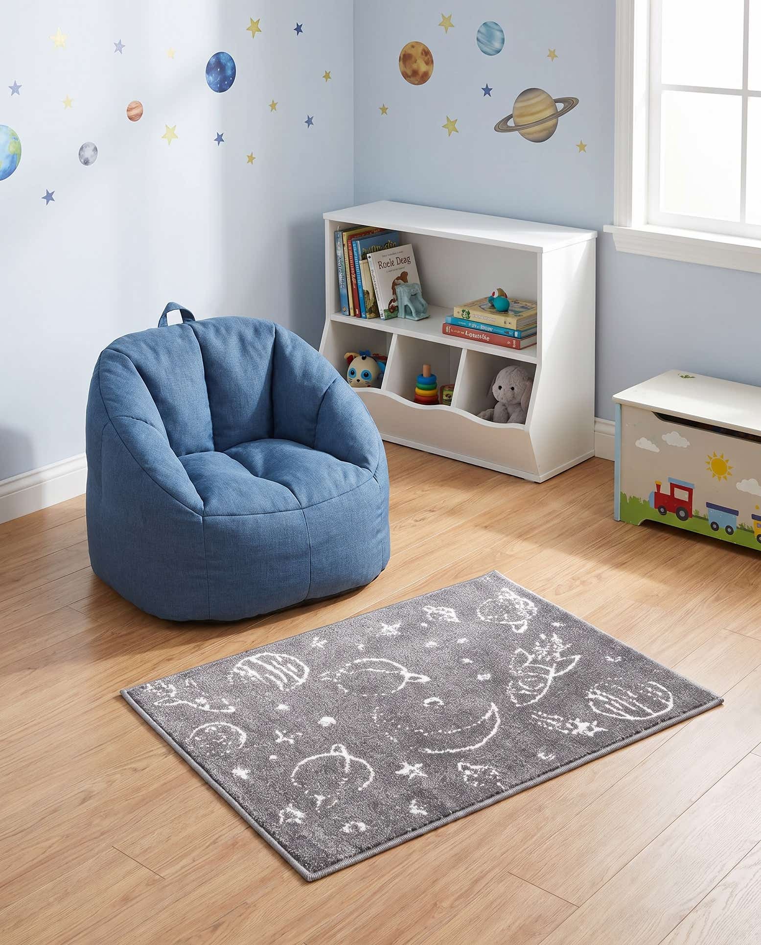 65cm x 90cm Planets Whimsy Kids Teppich
