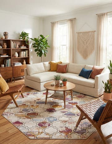 Deepa Octagon Rug