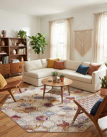 Deepa Octagon Rug