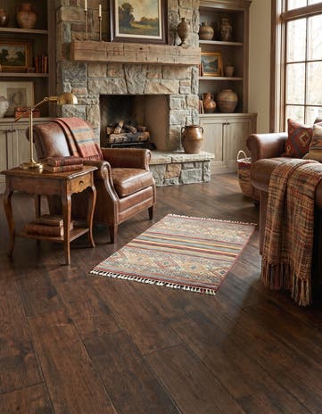 3' 4 x 4' 8 Hand Knotted Ariana Ziegler Rug