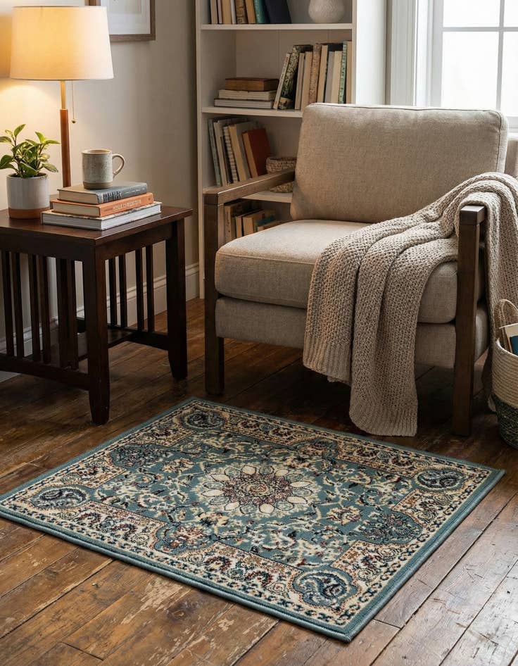 Detail image of 2' 3 x 2' 7 Nain Rug