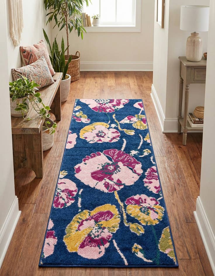 Detail image of  2' x 6' Bloom Runner Rug