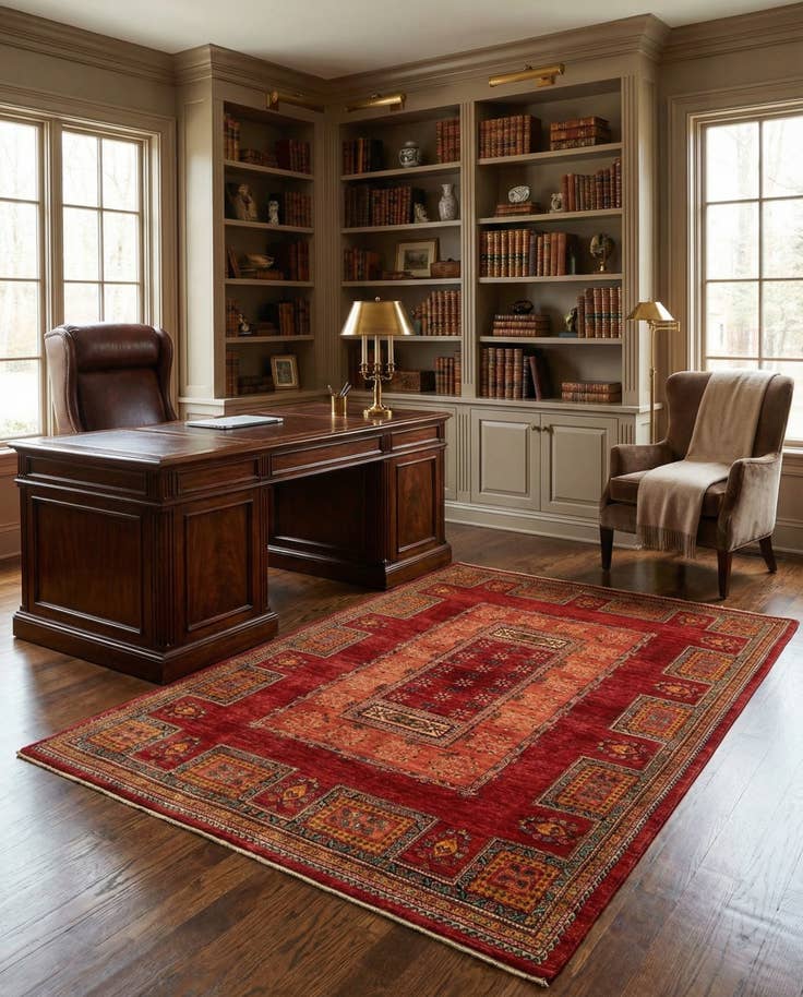 Detail image of 5' 7 x 7' 7 Kashkuli Rug