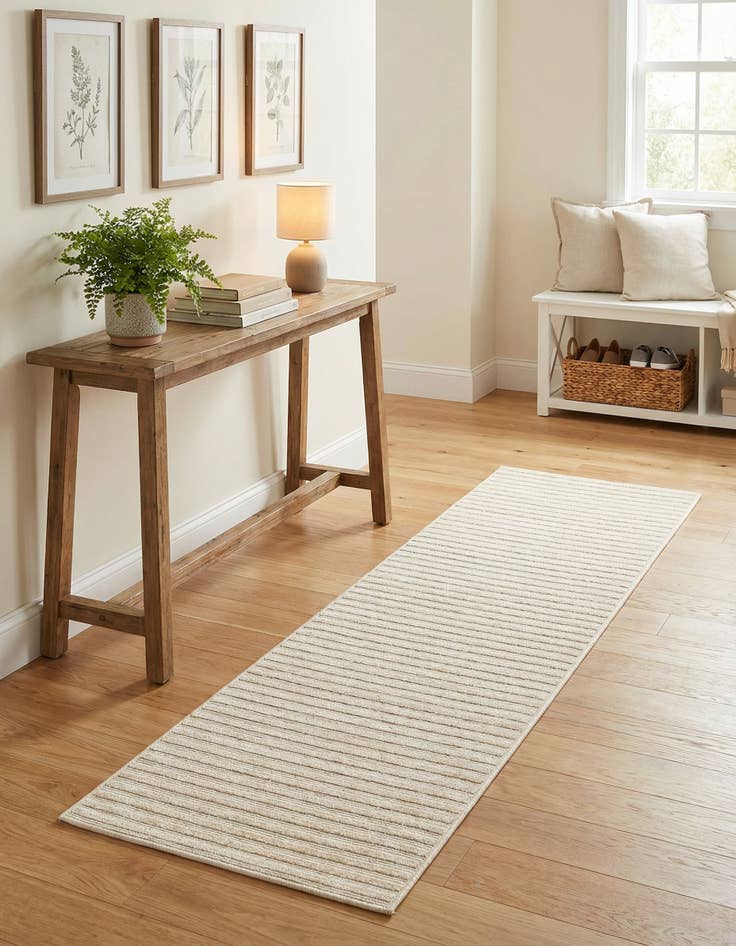 Detail image of 2' x 8'  Washable Sabrina Soto Indoor / Outdoor Runner Rug