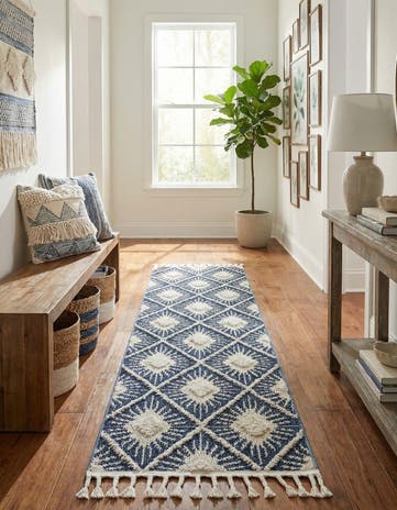 2' x 8' Boho Runner Rug