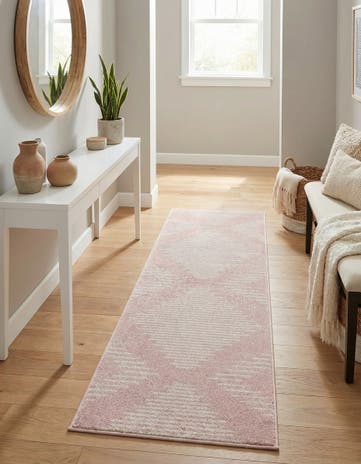 Pink Kai Runner Rug