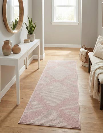Pink Kai Runner Rug