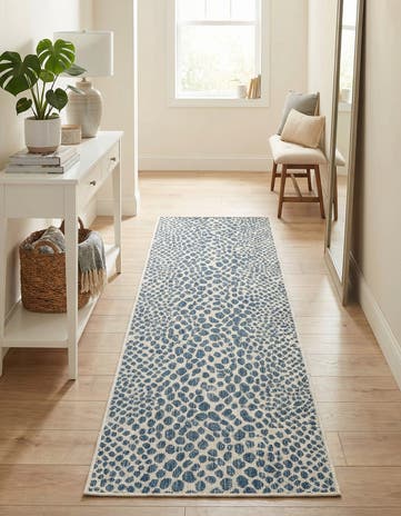 2' x 7' Easy-Clean Jill Zarin Cape Town Indoor / Outdoor Runner Rug
