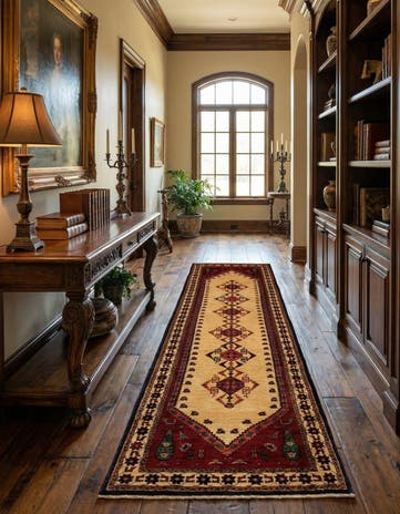 2' 11 x 12' 8 Kashkuli Runner Rug