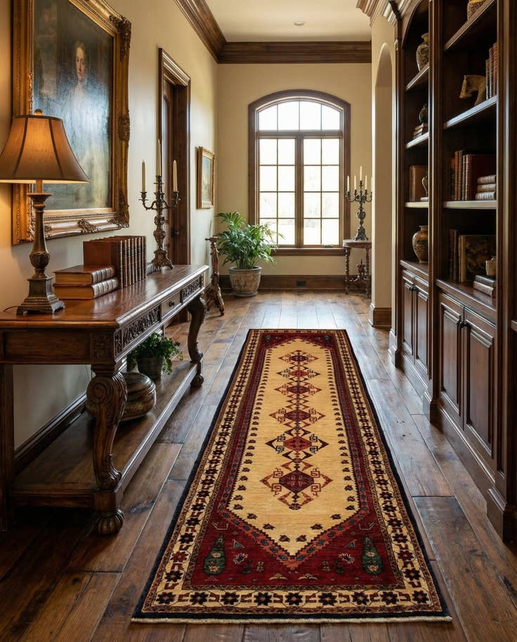 Detail image of 2' 11 x 12' 8 Kashkuli Runner Rug