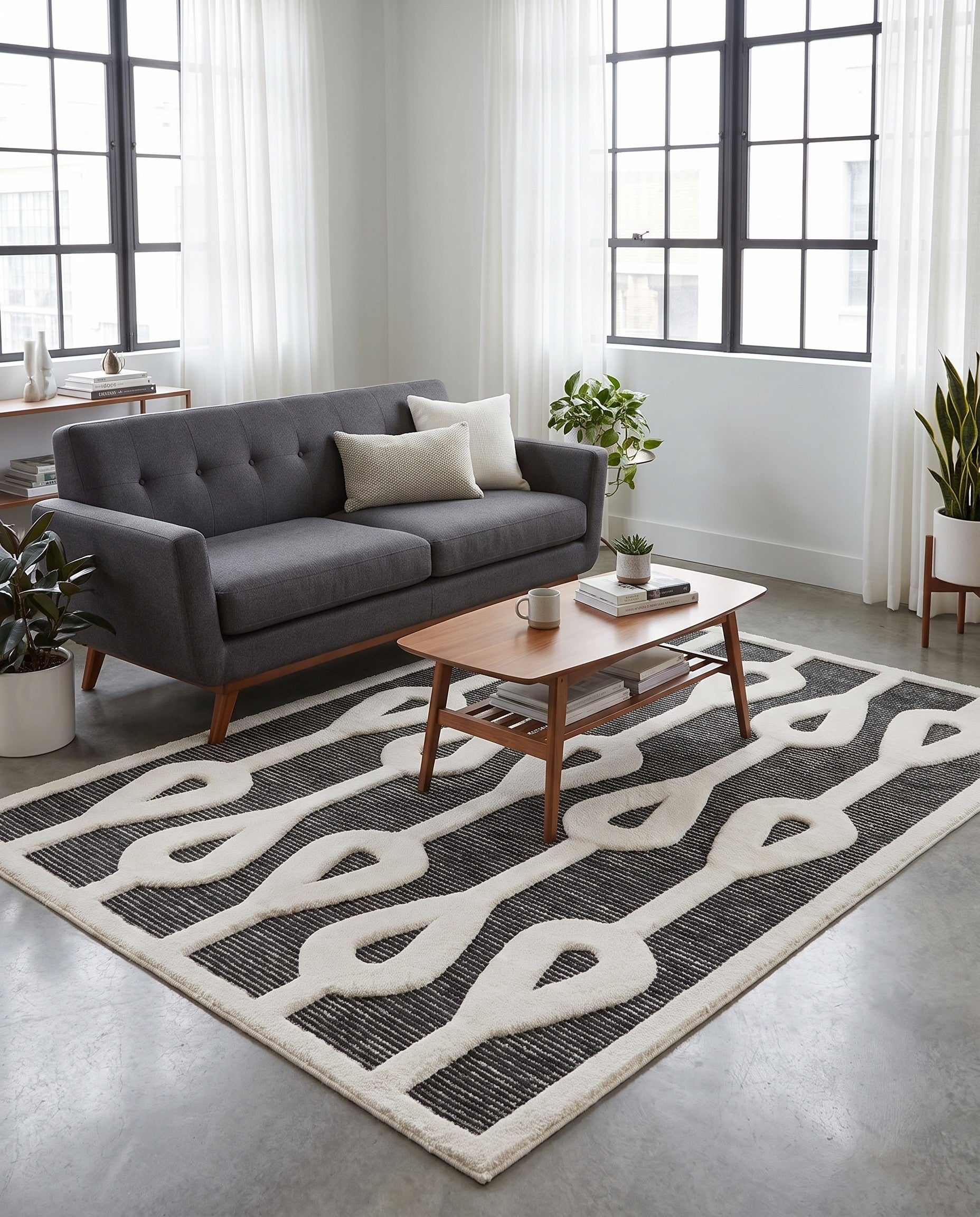 5' x 7' Prismatic Rug