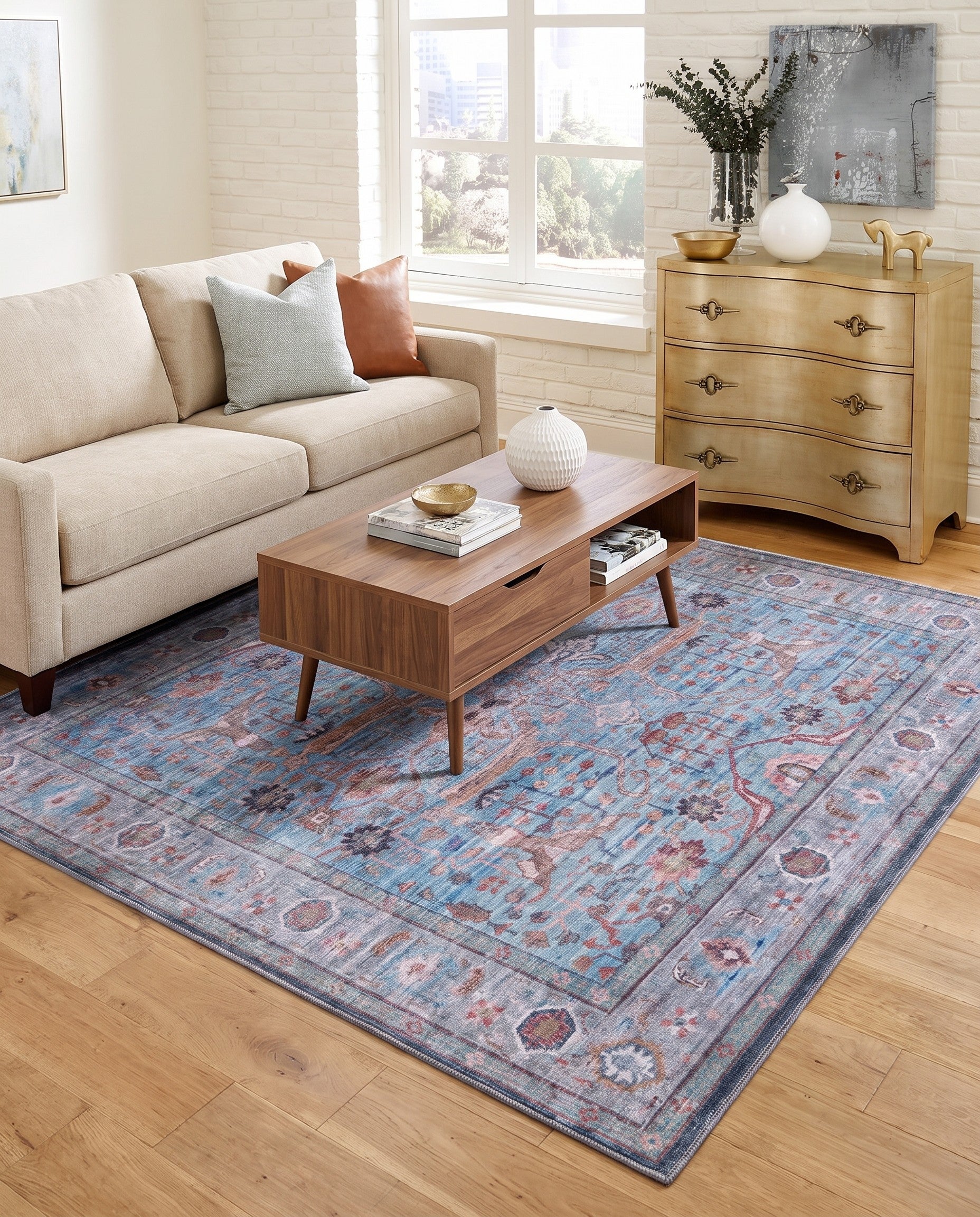 6' x 6' Maahru Square Rug