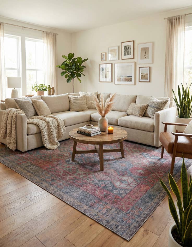 Detail image of 10' 6 x 13'  Washable Sisu Rug