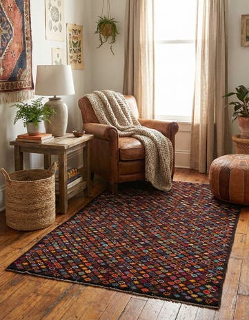 3' 9 x 6' Hand Knotted Balouch Wool Rug