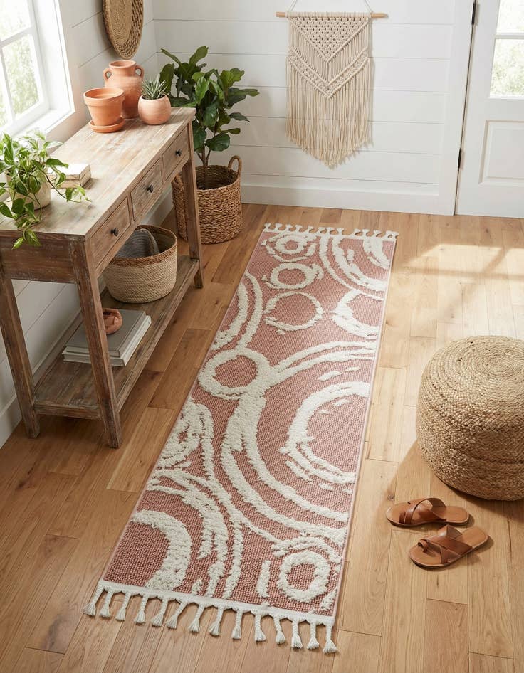 Detail image of  2' x 6' Boho Runner Rug