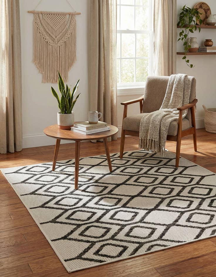 Detail image of 2' x 3'  Washable Jill Zarin Turks and Caicos Indoor / Outdoor Rug