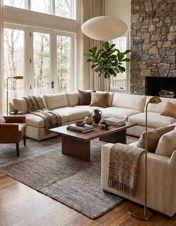 9' 10 x 11' Hand Woven Darya Wool Rug