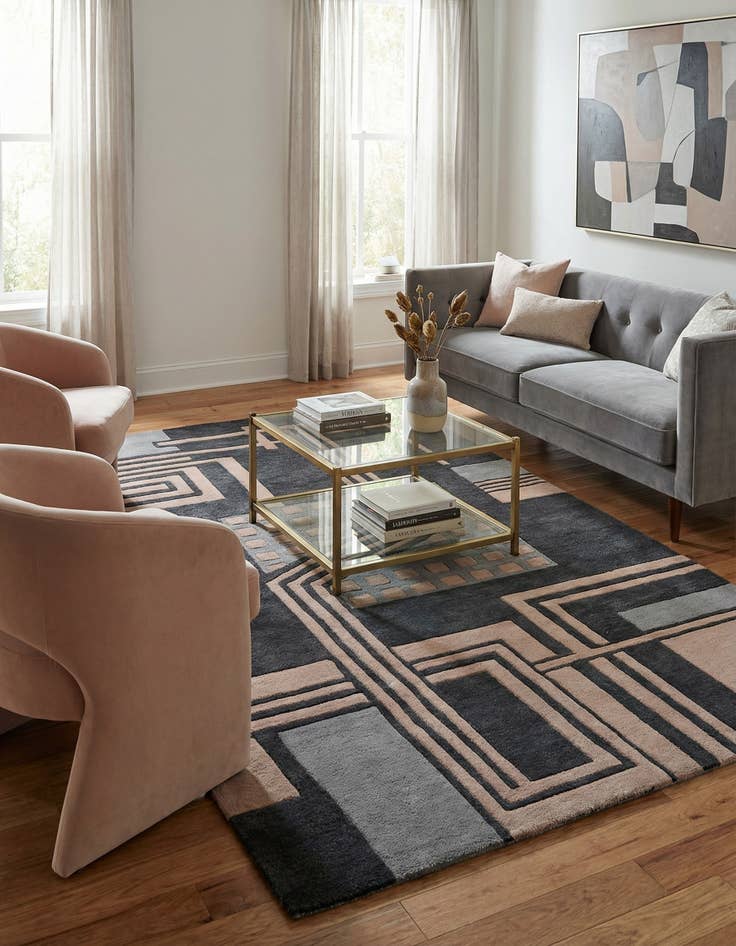 Detail image of 5' x 8' Luna Rug