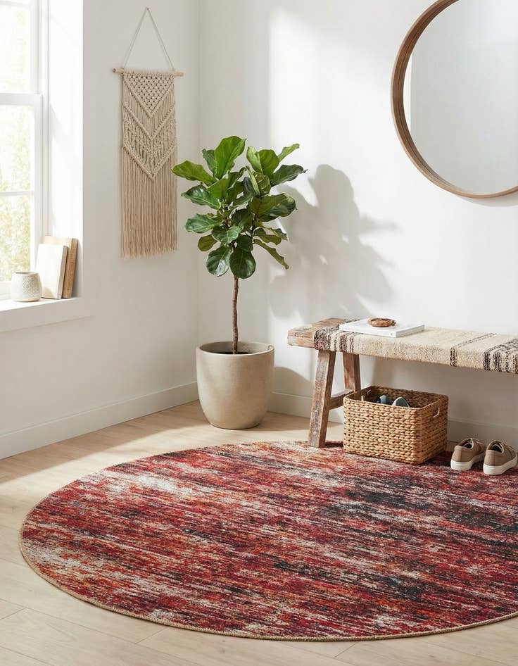 Detail image of 3' 6 x 3' 6 Asha Round Rug