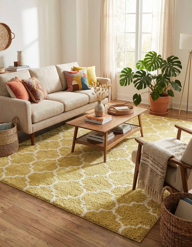 Detail image of 8' x 10' Marrakesh Shag Rug