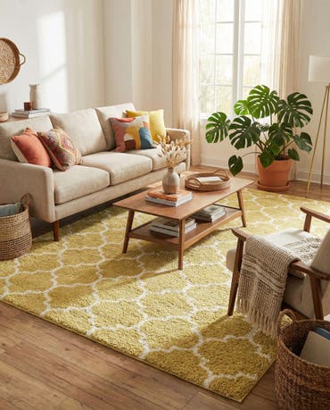  8' x 10' Moroccan Shag Rug