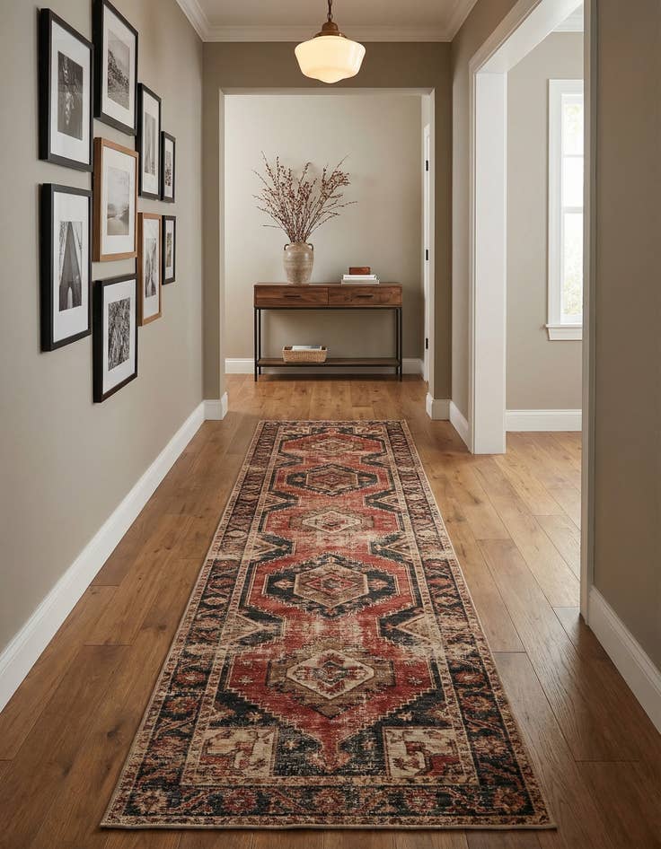 Detail image of  2' 7 x 14' Saturn Runner Rug