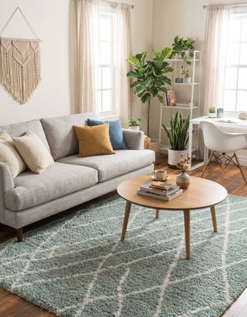 4' x 6' Soft Touch Shag Rug