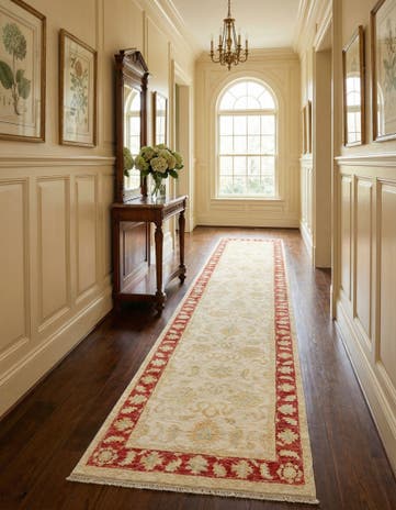 2' 6 x 12' 9 Kaizar Wool Runner Rug
