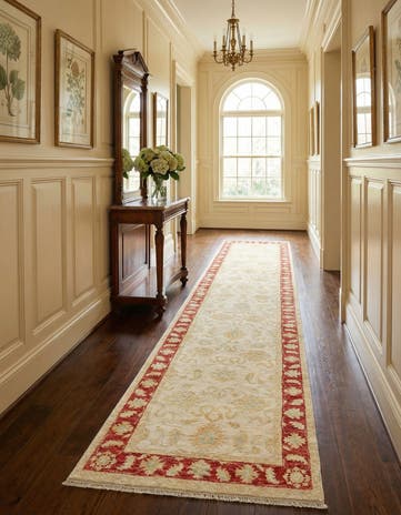 2' 6 x 12' 9 Kaizar Wool Runner Rug