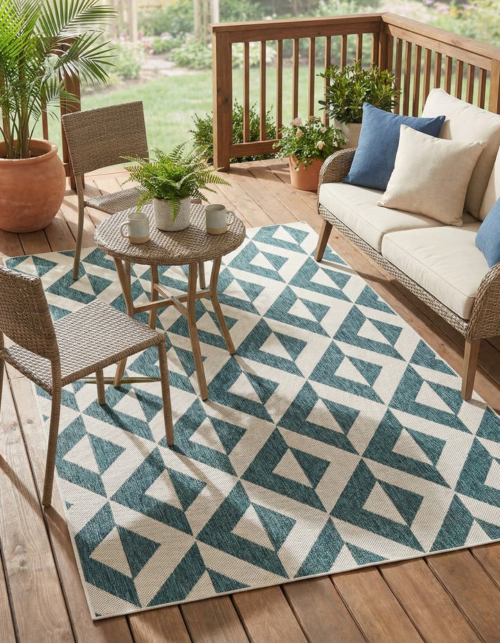 4' x 6' Easy-Clean Jill Zarin Napa Indoor ...