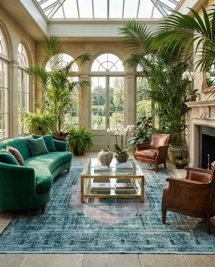 8' 10 x 12' 9 Vintage Royal Wool Rug