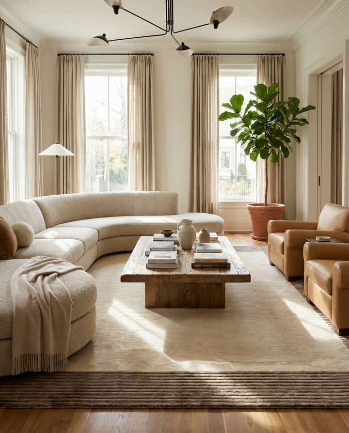 7' 10 x 9' 10 Hand Knotted Darya Wool Rug