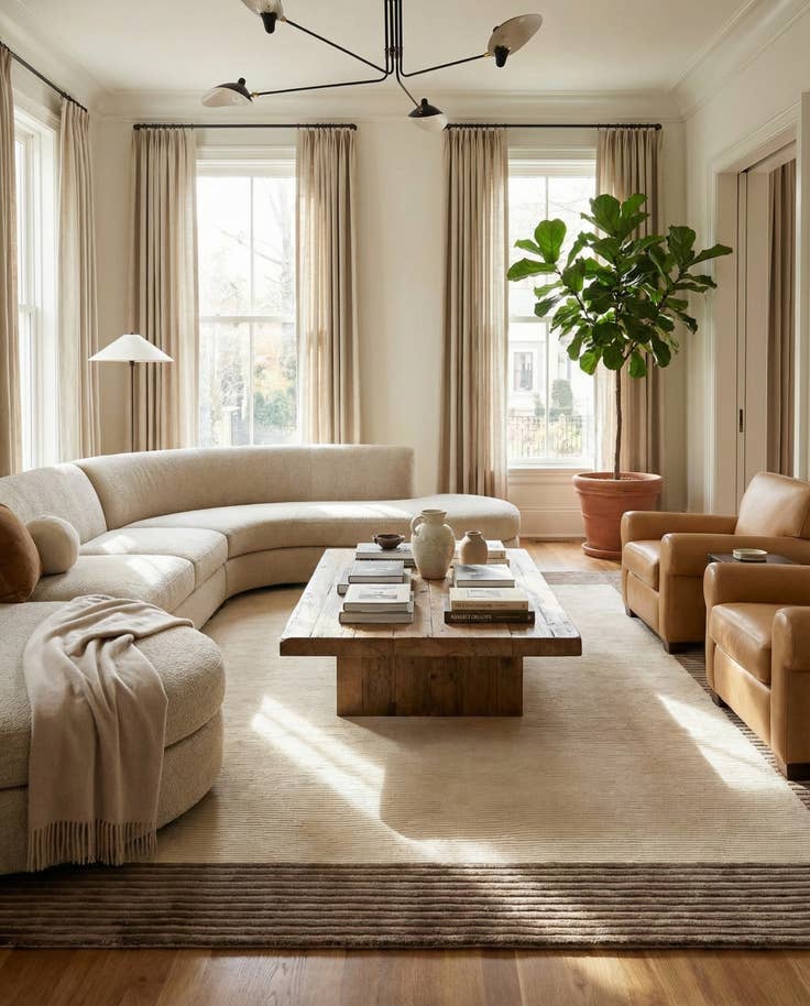 Detail image of 7' 10 x 9' 10 Hand Knotted Darya Wool Rug