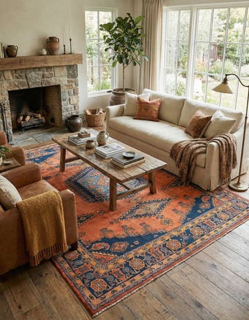 7' 1 x 11' 4 Viss Wool Rug