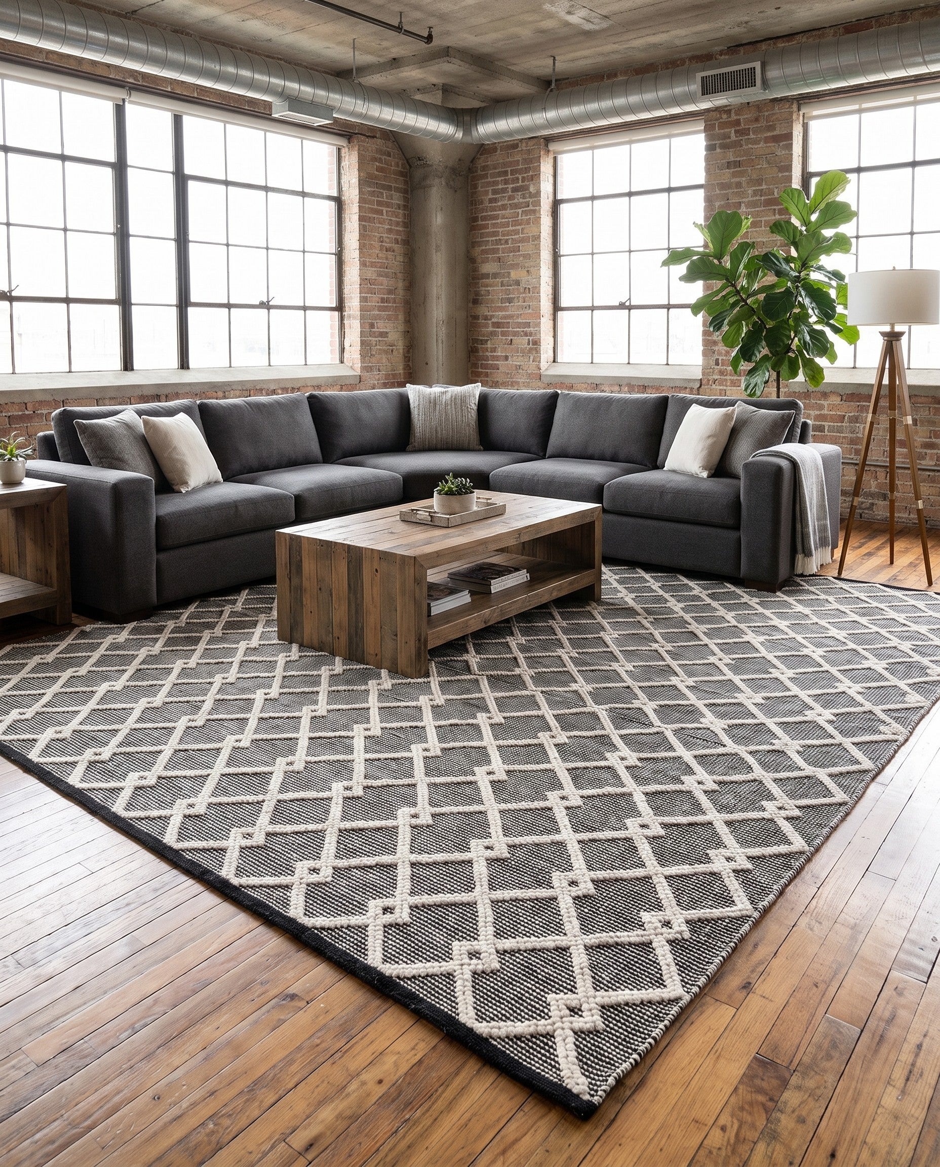 10' x 10' Hand Knotted Jill Zarin Dorset Square Rug