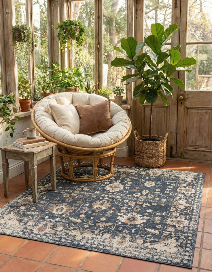 Detail image of 7' 10 x 7' 10 Oregon Square Rug