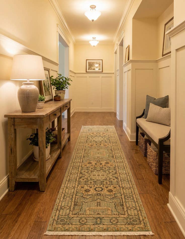 Detail image of  2' 7 x 10' Amina Runner Rug