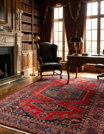 7' 7 x 10' 8 Viss Wool Rug