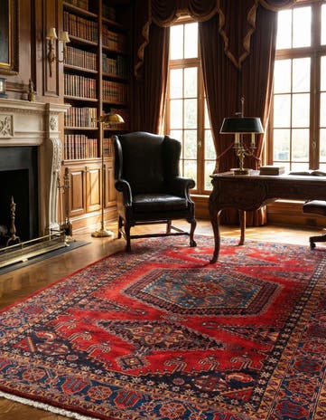 7' 7 x 10' 8 Viss Wool Rug