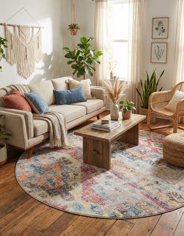 Vega Round Rug
