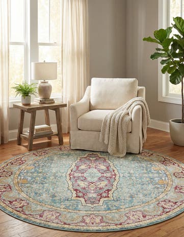 8' x 8' Alexis Round Rug