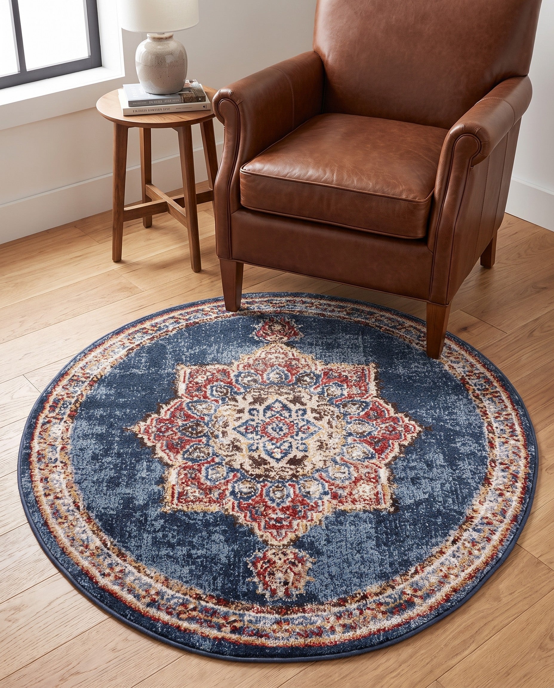 3' 3 x 3' 3 Arcadia Round Rug