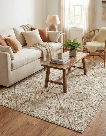 Cream Nepal Rug